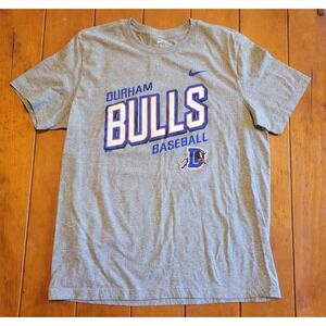 Nike Durham Bulls Baseball T-Shirt Mens Large Gray The Nike Tee